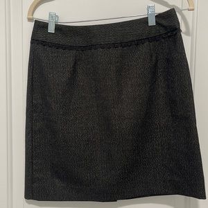 Black pencil skirt